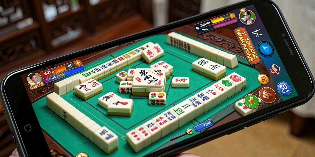 Tampilan gameplay Mahjong yang menarik di G9VIP.