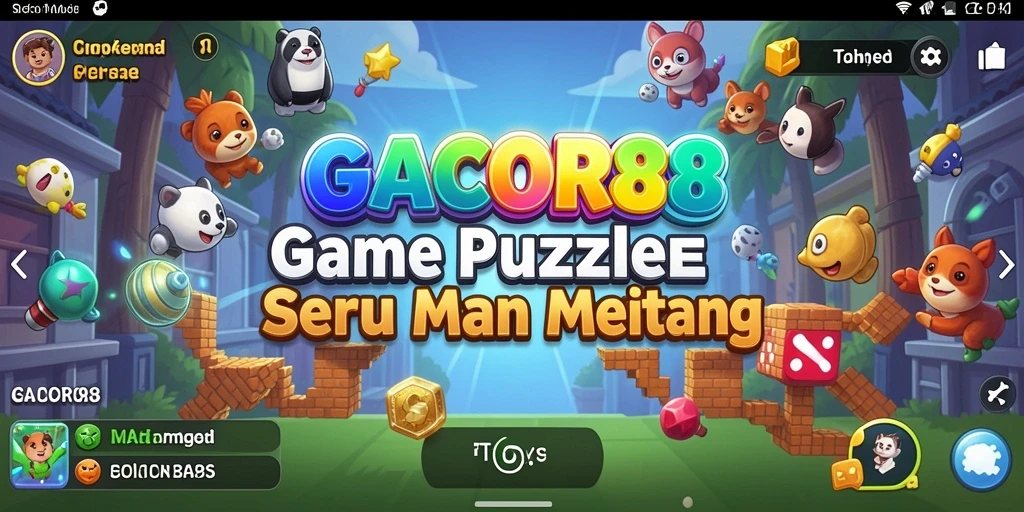 Tampilan gameplay seru dalam GACOR88 yang penuh teka-teki.