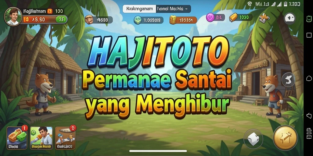 Tampilan gameplay HAJITOTO yang seru dan menghibur.