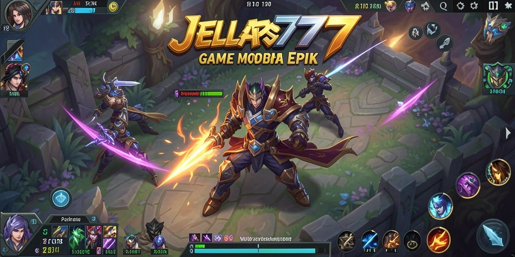 Gameplay seru dan kompetitif dalam JELAS777.