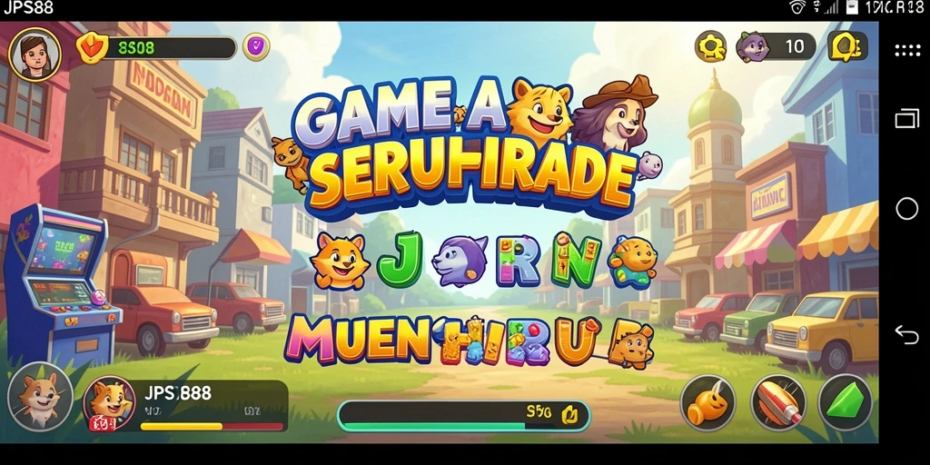 Tampilan gameplay seru JPS88 dengan aksi cepat dan grafis yang menawan.