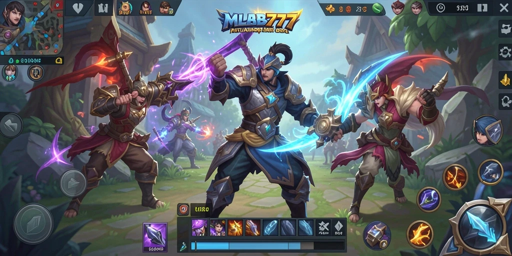 Menampilkan aksi seru dan grafis memukau dari gameplay ARPG MLBB777.