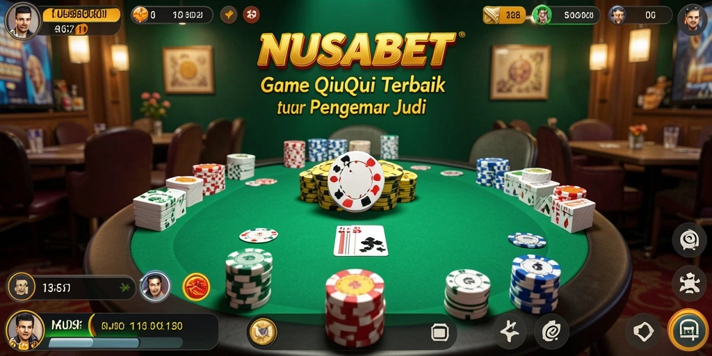 Gameplay QiuQiu seru di NUSABET yang penuh tantangan.