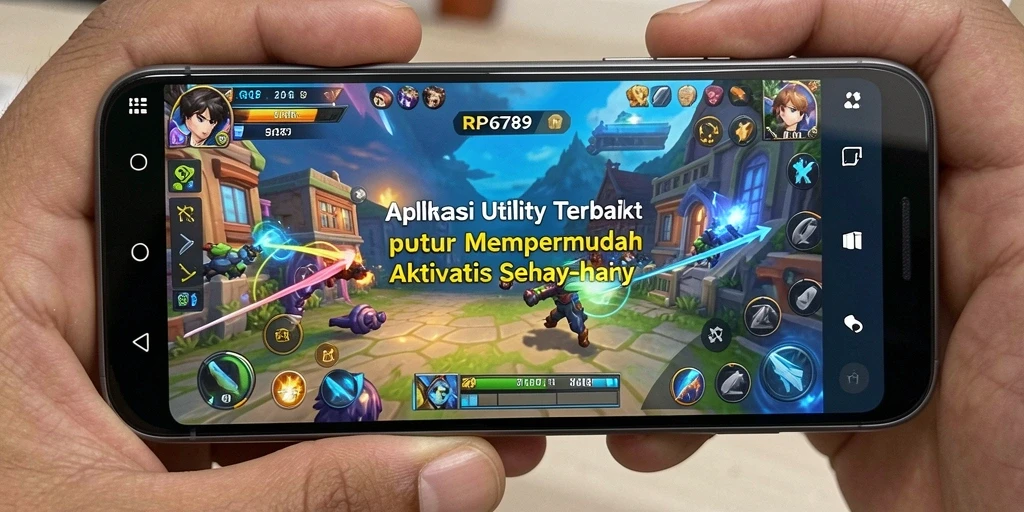 Tampilan antarmuka RP6789 yang sederhana dan efektif.