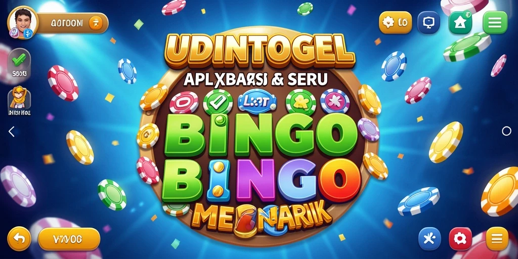Tampilan gameplay seru di UDINTOGEL Bingo.